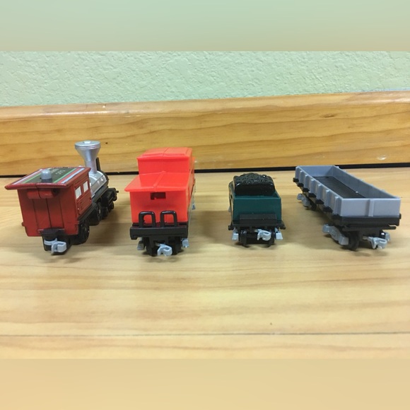 Vintage T&S Collectible Trains 4 Piece Set - Picture 2 of 12